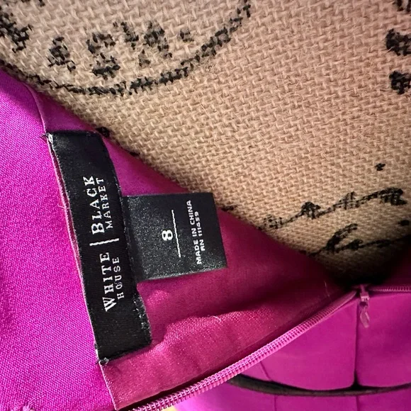 WHBM fuchsia Dress - Picture 3 of 3